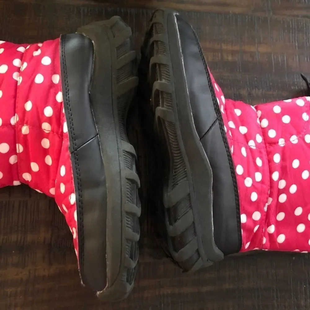 Itasca Pink Polka Dot Scamp Girl’s Snow Boots